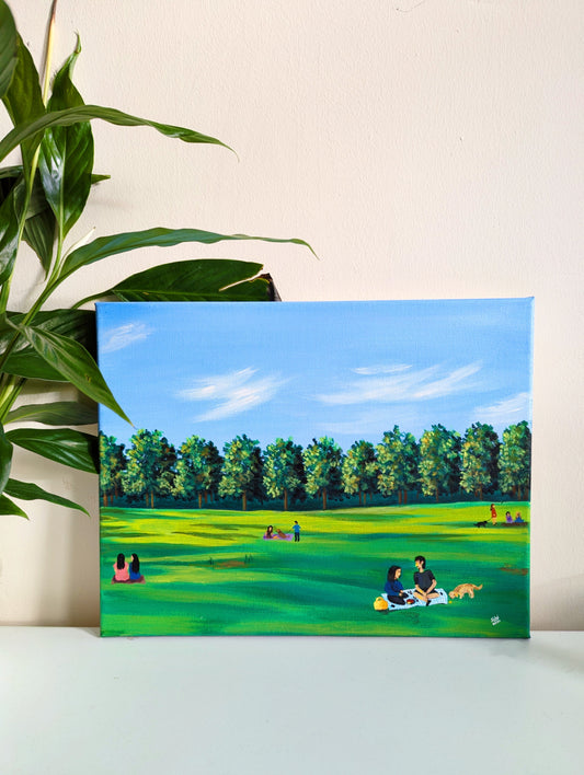 Hyde Park Canvas Painting