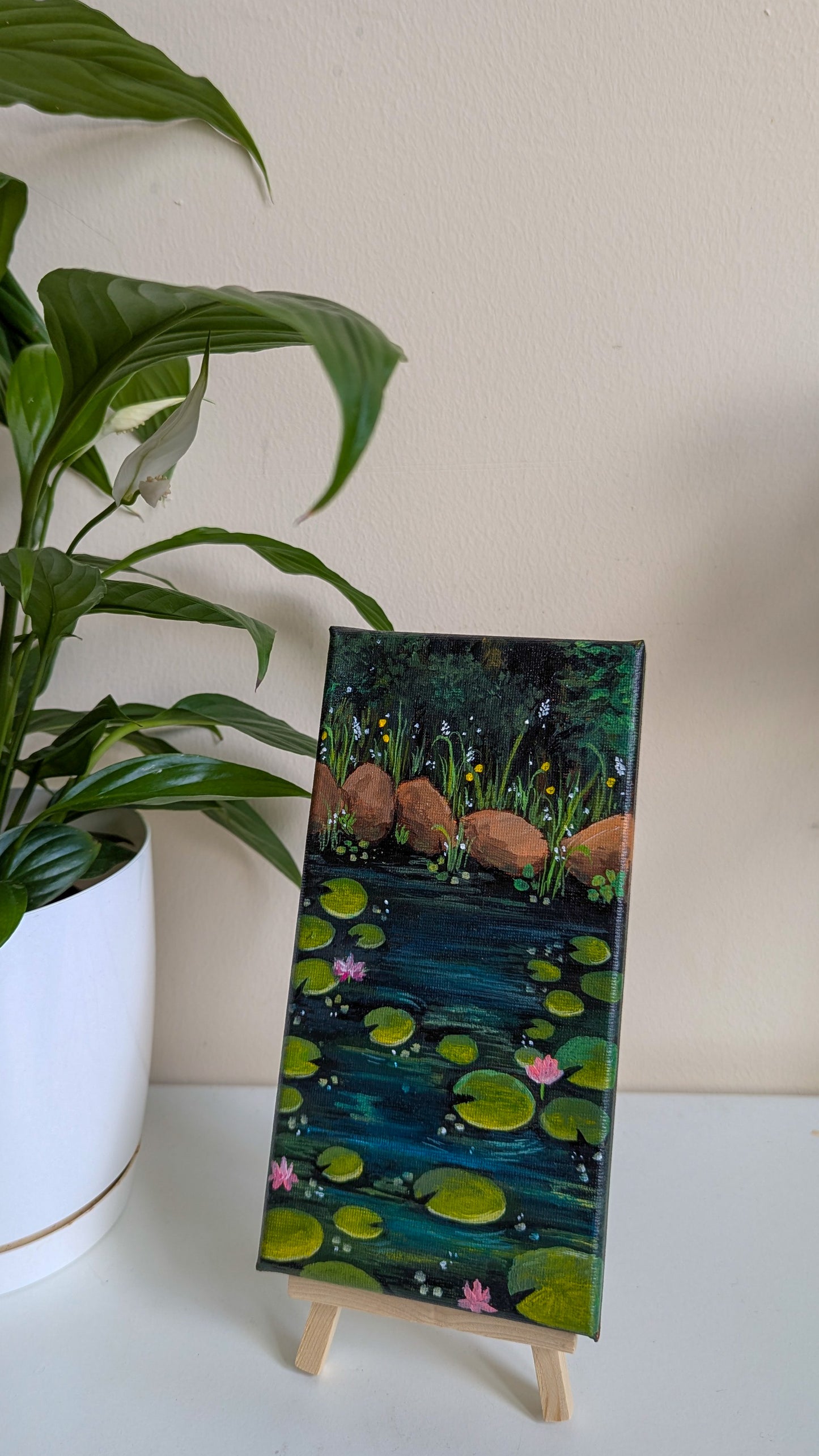 Pond Desk Painting